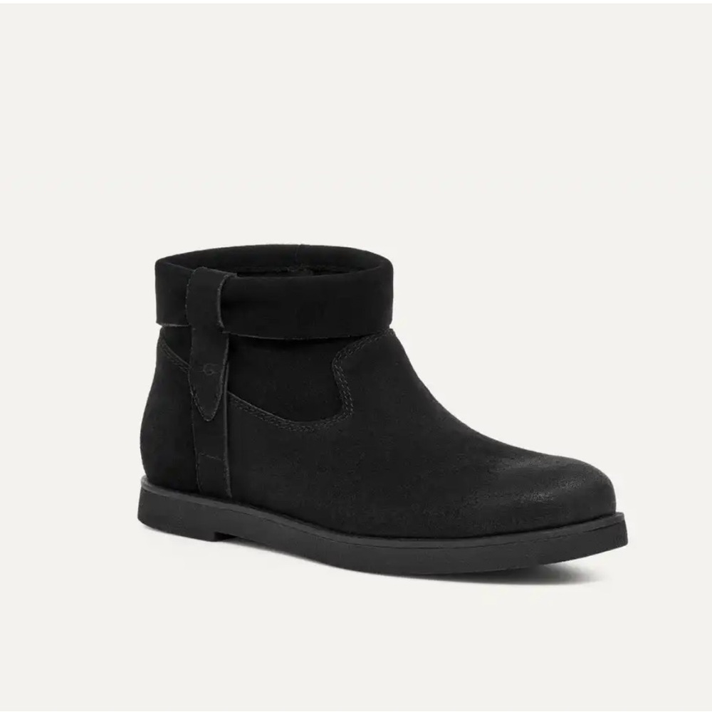 UGG NWOT Women’s Josefene Black Suede Cuff Ankle Boots Sz 8